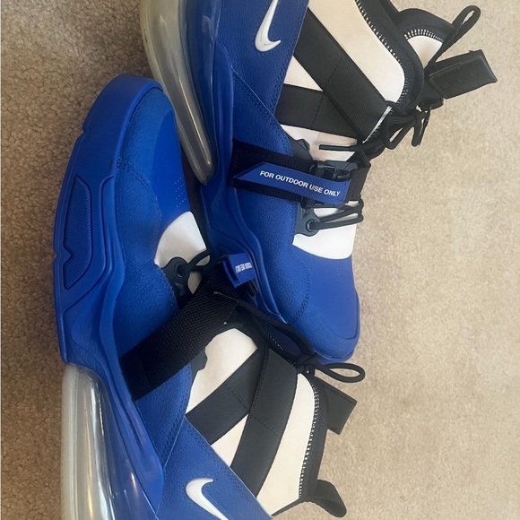 Nike Air Force 270 Mens Shoes, Size 11, Utility Racer Blue, AQ0572-400, Used - Picture 6 of 6